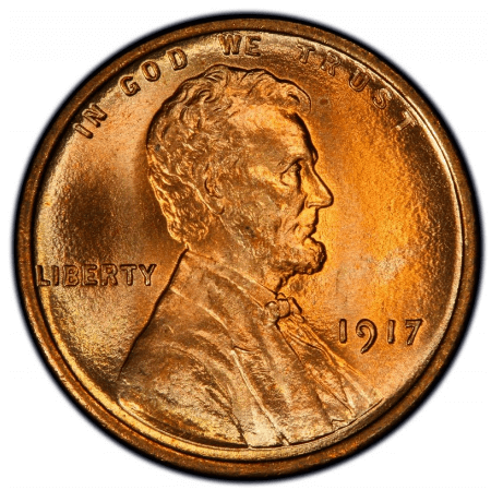 1917 Lincoln Penny Value with no mint mark