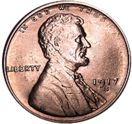 1917 S Penny Value