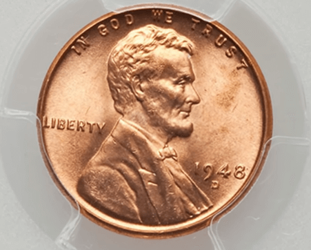 1948 d wheat penny