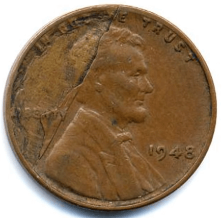 1948 penny no mint mark