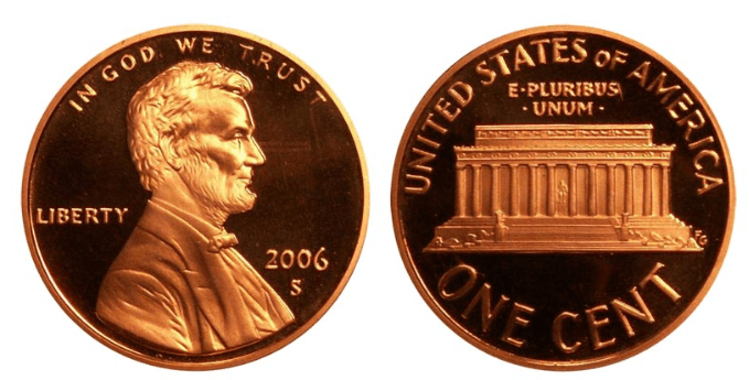 2006 S Penny Value