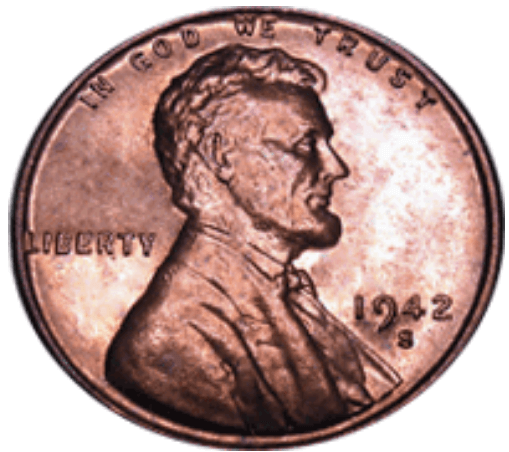 1942 s penny value