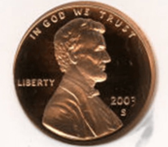 2003 S Penny Value