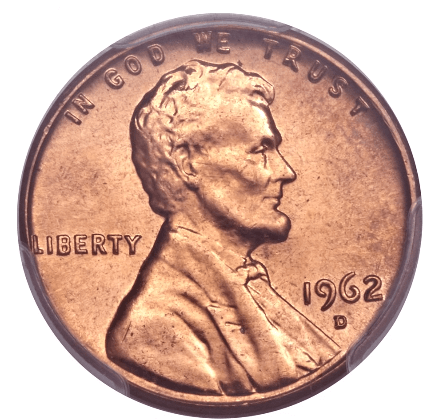 1962 d penny value