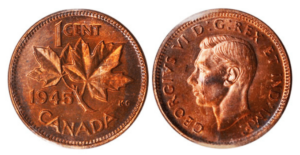 1945 Canadian Penny Value