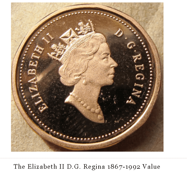 The Elizabeth II D.G. Regina 1867-1992 Value