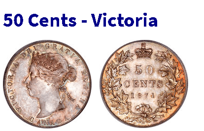 Victoria 50-Cent Piece
