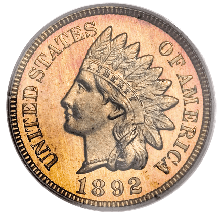 1892 Indian Head Penny Value