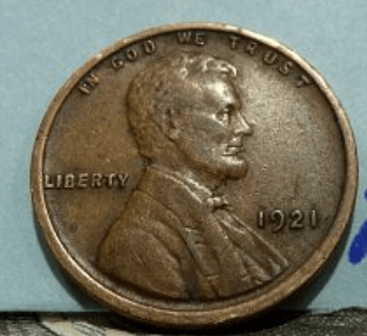 1921 wheat penny value