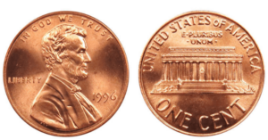 1996 Penny Value
