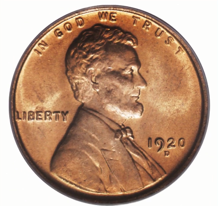 1920 d penny value