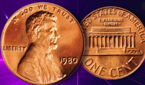 1980 penny value no mint mark