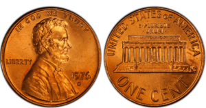 1976 d penny value