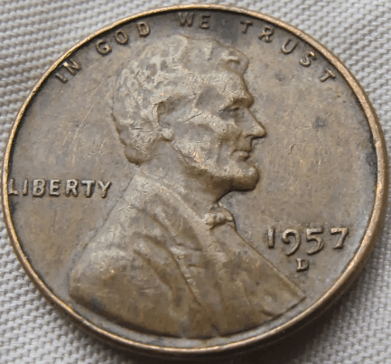 how much is a 1957 d wheat penny worth