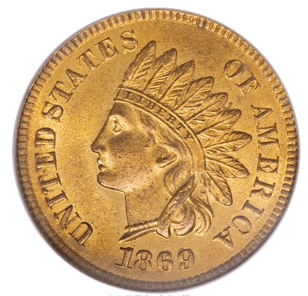 1869 Indian Head Penny Value