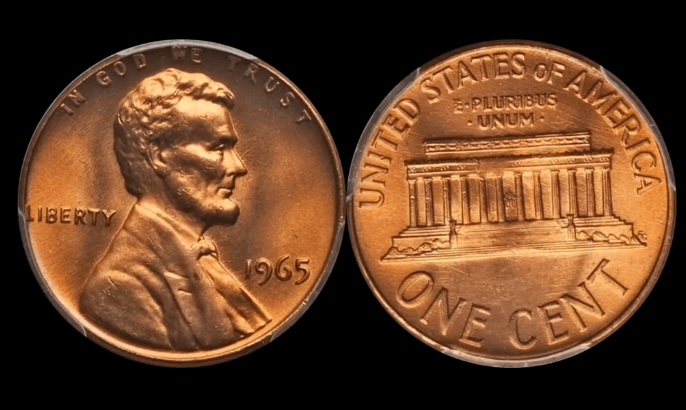 1965 penny value