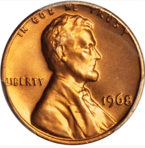 1968 penny value error