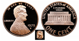 1979 S Lincoln Memorial Cent - Type 1