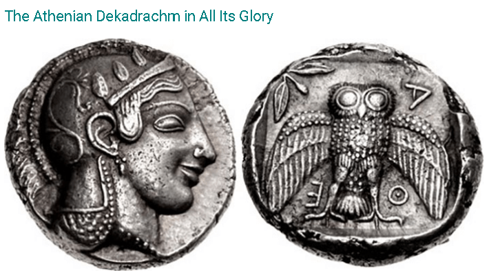 Dekadrachm, The Greek Coins