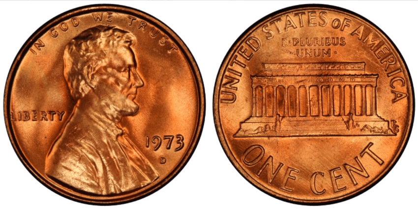 1973 D Penny Value
