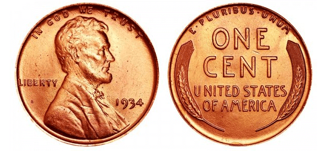 1934 Penny Value