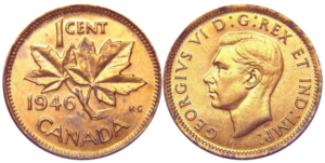 1946 Canadian Penny Value