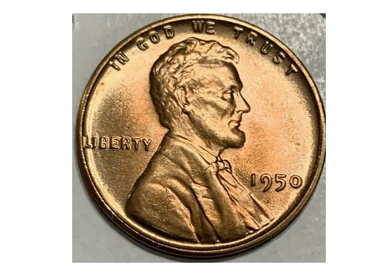 1950 penny value