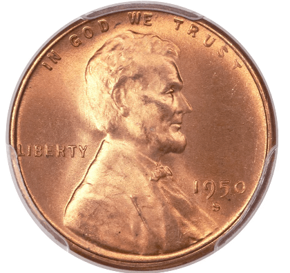1950 S Lincoln Penny