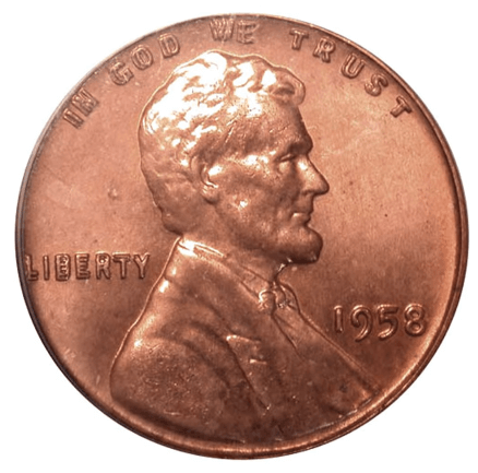 1958 Lincoln Wheat Penny Value