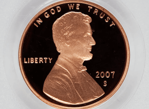 2007 S Penny Value