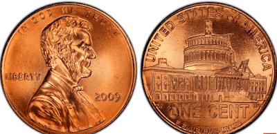 2009 penny value