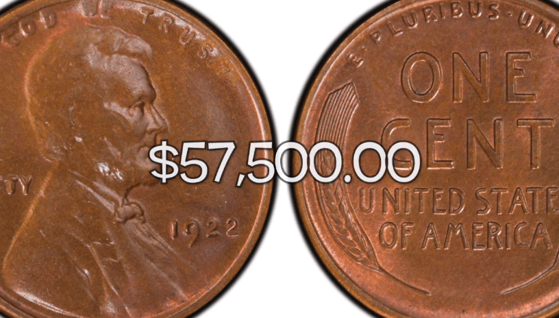 How much is a 1922 penny worth