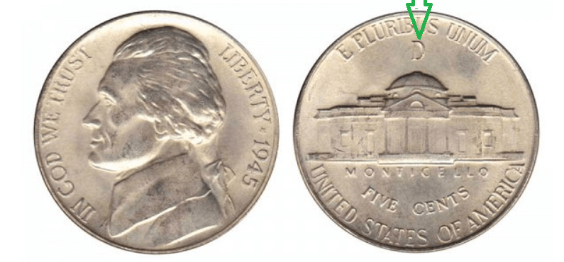 1945-d nickel value