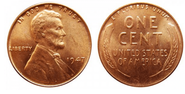 1947 penny value