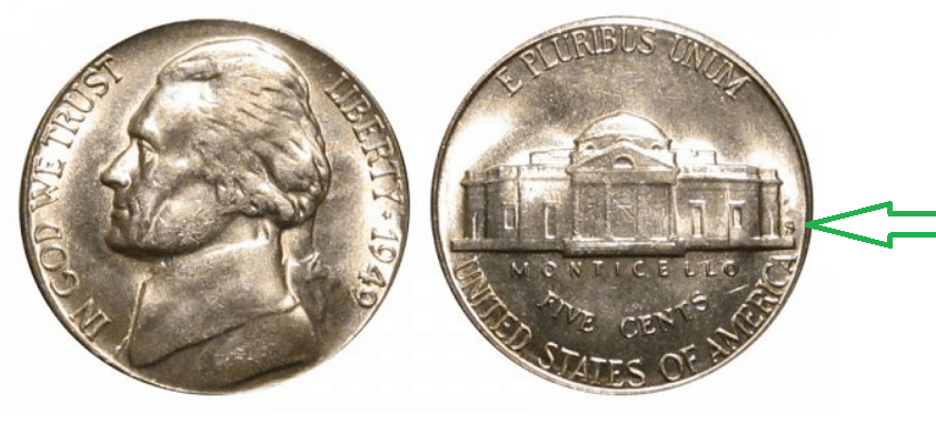 1949 s nickel value