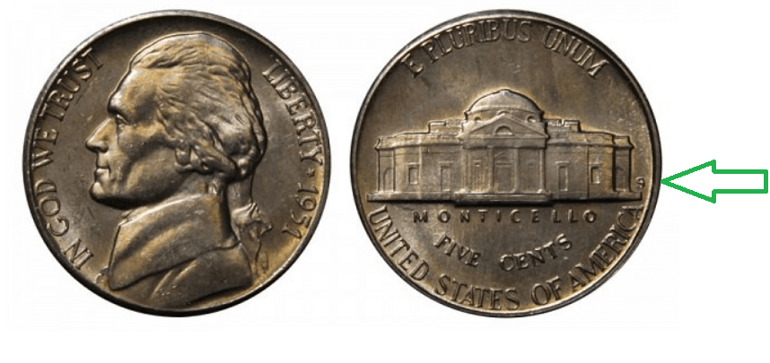 1951 nickel s