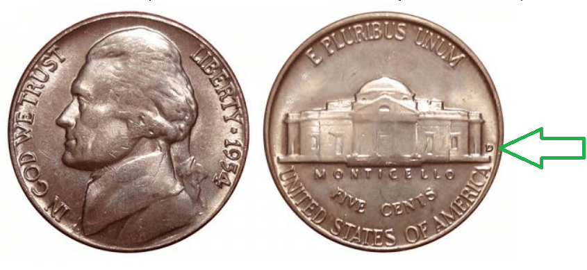 1954 D Nickel Value