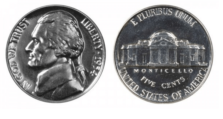 1954 No Mint Nickel Value