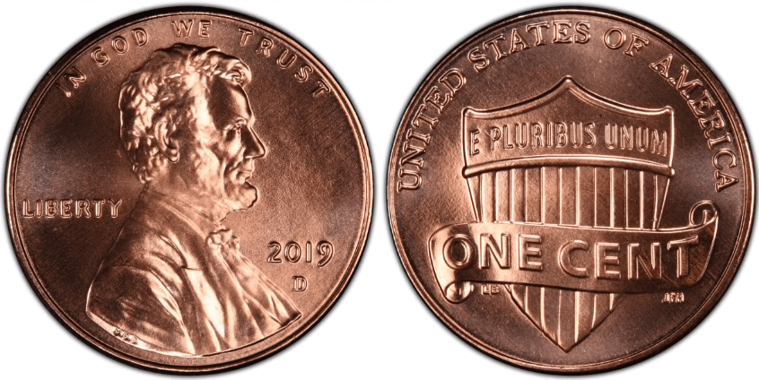 2019 D Penny Value