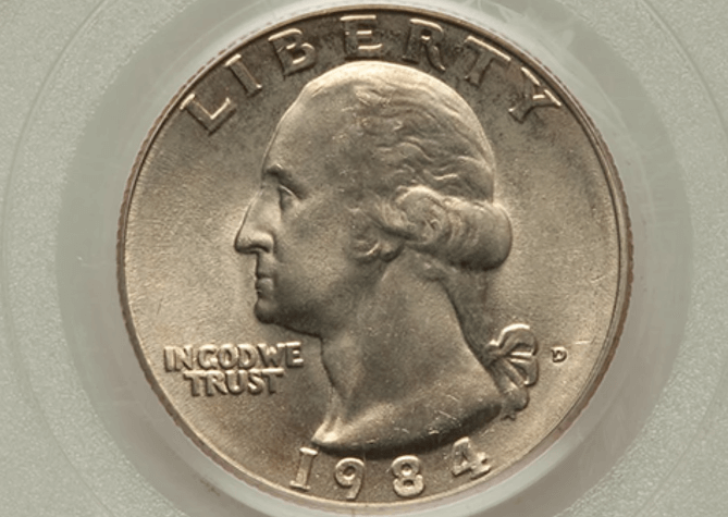 1984 D Quarter