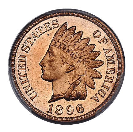 1896 Indian Head Penny Worth