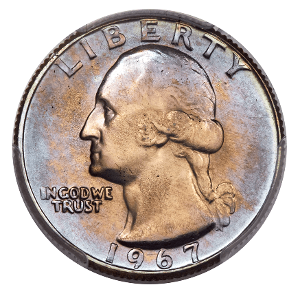 1967 Quarter Worth