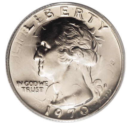 1970 S Quarter Value