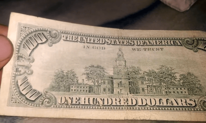 1990 Series 100 Dollar Bill value