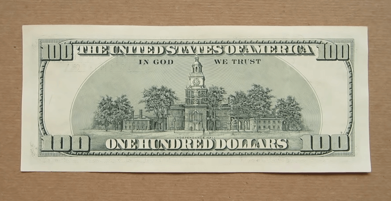 1996 Series One Hundred Dollar Bill