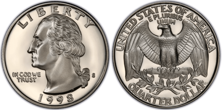 1998 S Quarter Value