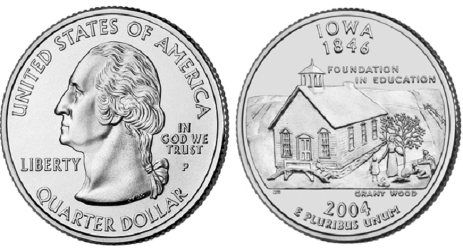 2004 Iowa quarter value