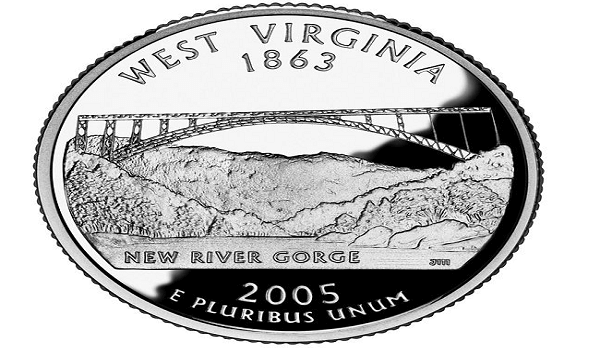 2005 west virginia quarter value