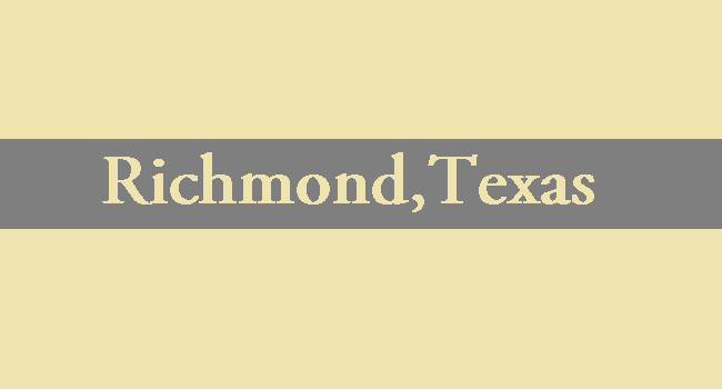 Is Richmond Texas A Good Place to Live