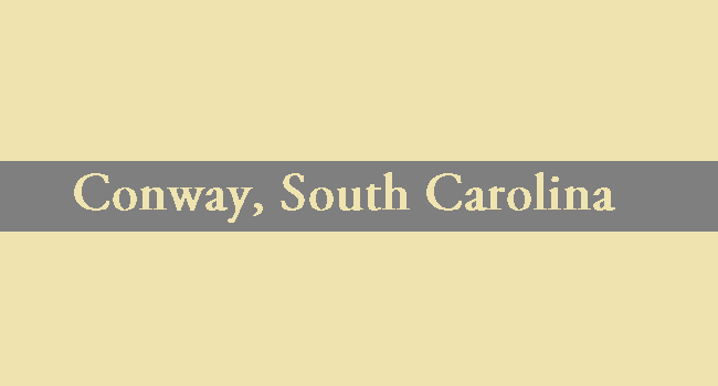 Is Conway South Carolina A Good Place to Live